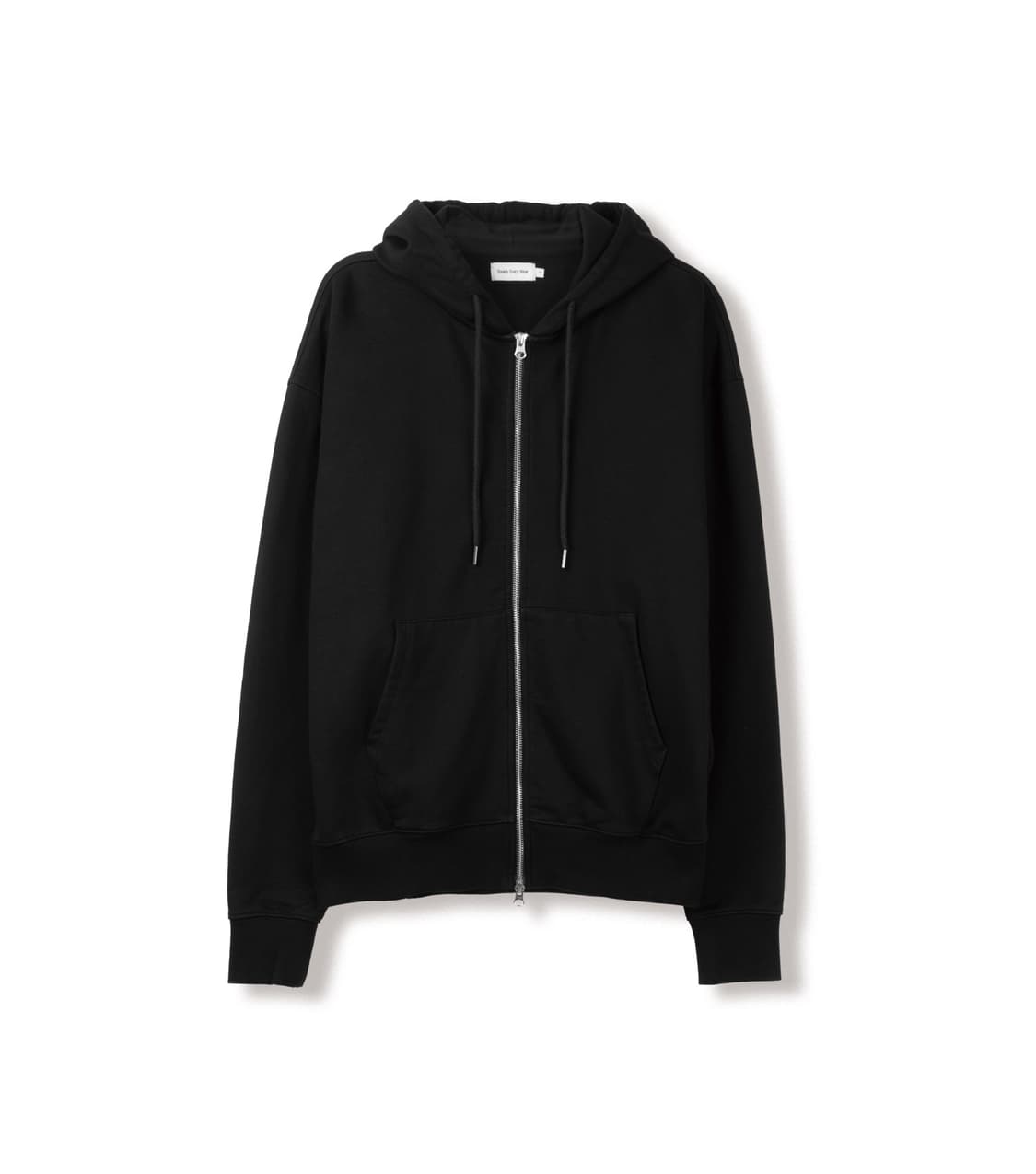 SEW 스테디에브리웨어 데일리 후드집업 블랙 1사이즈 상품이미지1