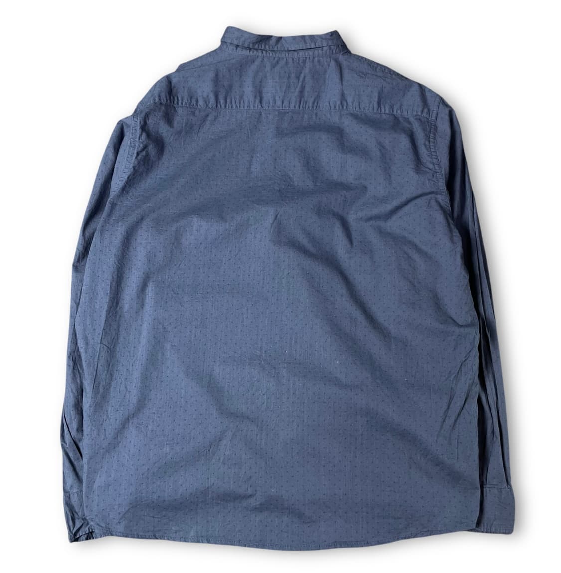 랭글러 애쉬블루 마이크로 패턴 원포켓 긴팔 셔츠 2XL 상품이미지2