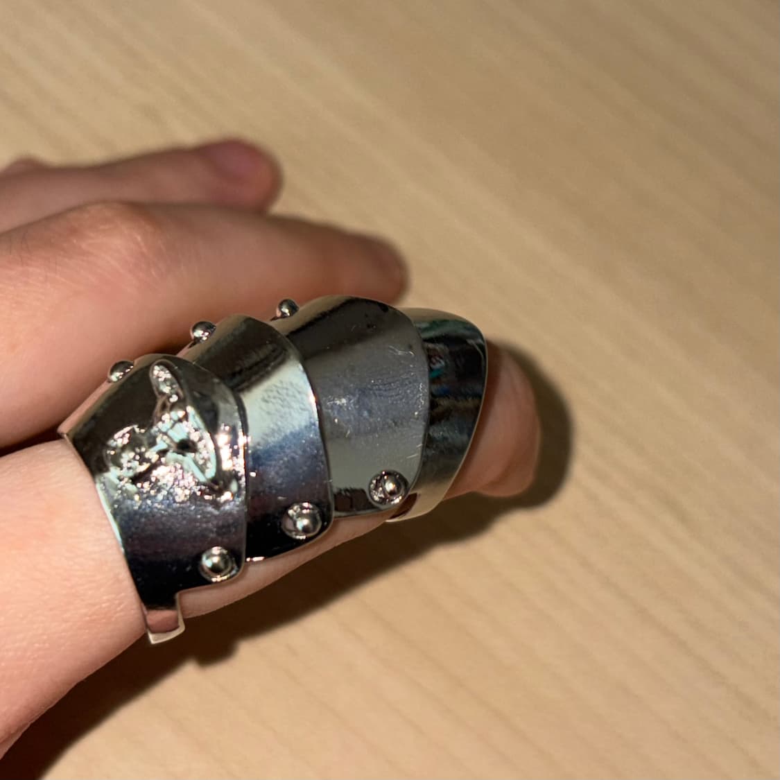 비비안웨스트우드 아머링 실버 상품이미지2