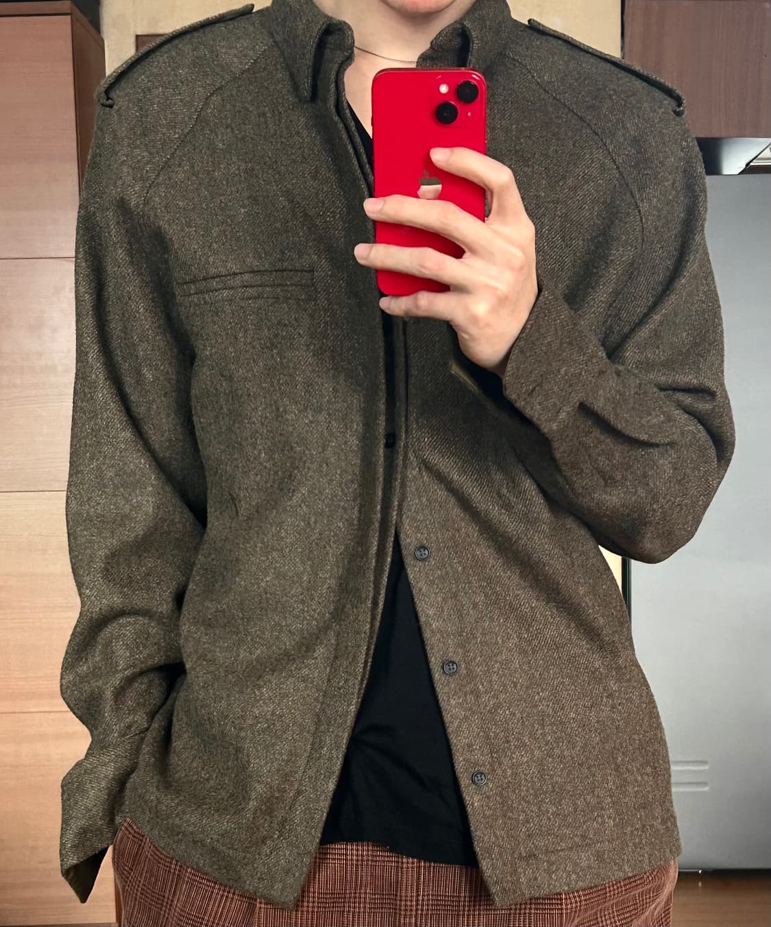 페라가모 울 셔츠 상품이미지4