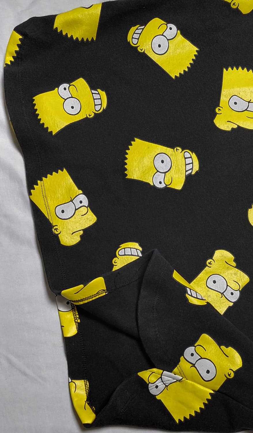 [정품/L] 심슨 가족 바트 심슨 올오버 패턴 반팔 티셔츠 상품이미지4