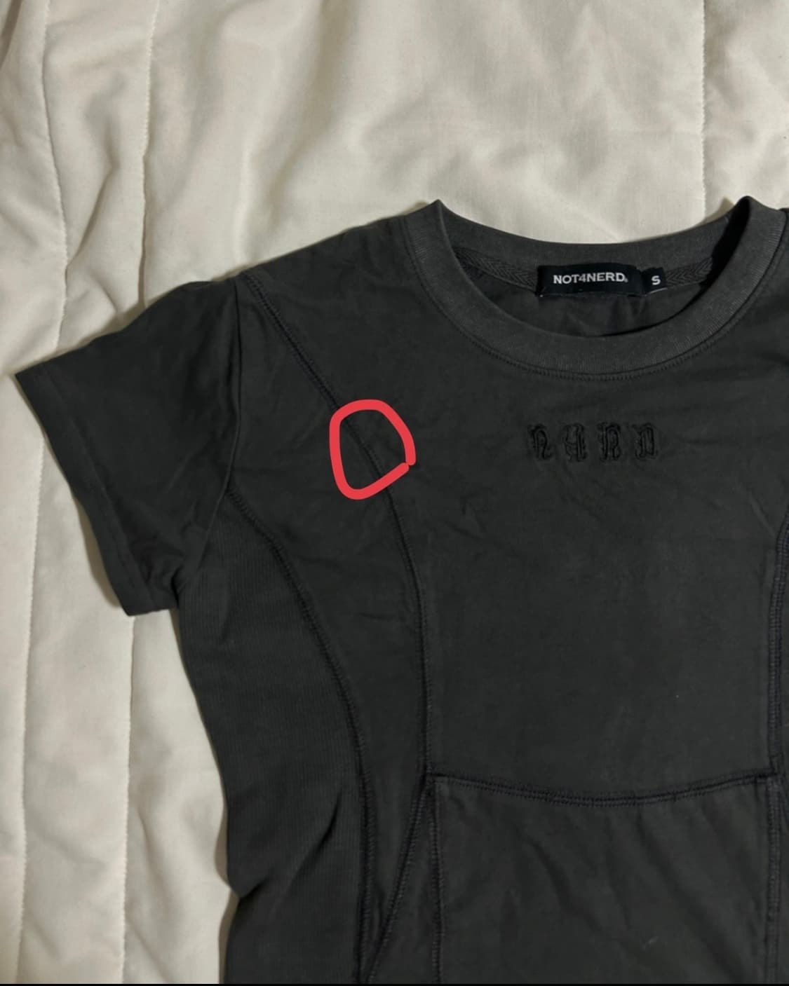 낫포너드 N4ND Incision Pigment T-Shirts - Ch 상품이미지2