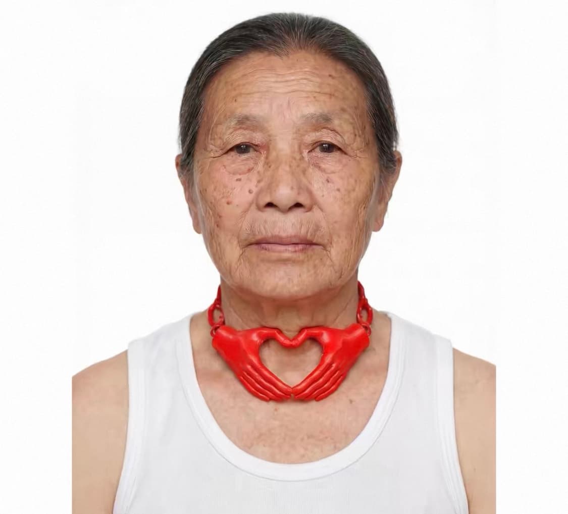 USIC X JEFF FREE PARK 하트 초커 목걸이 상품이미지1