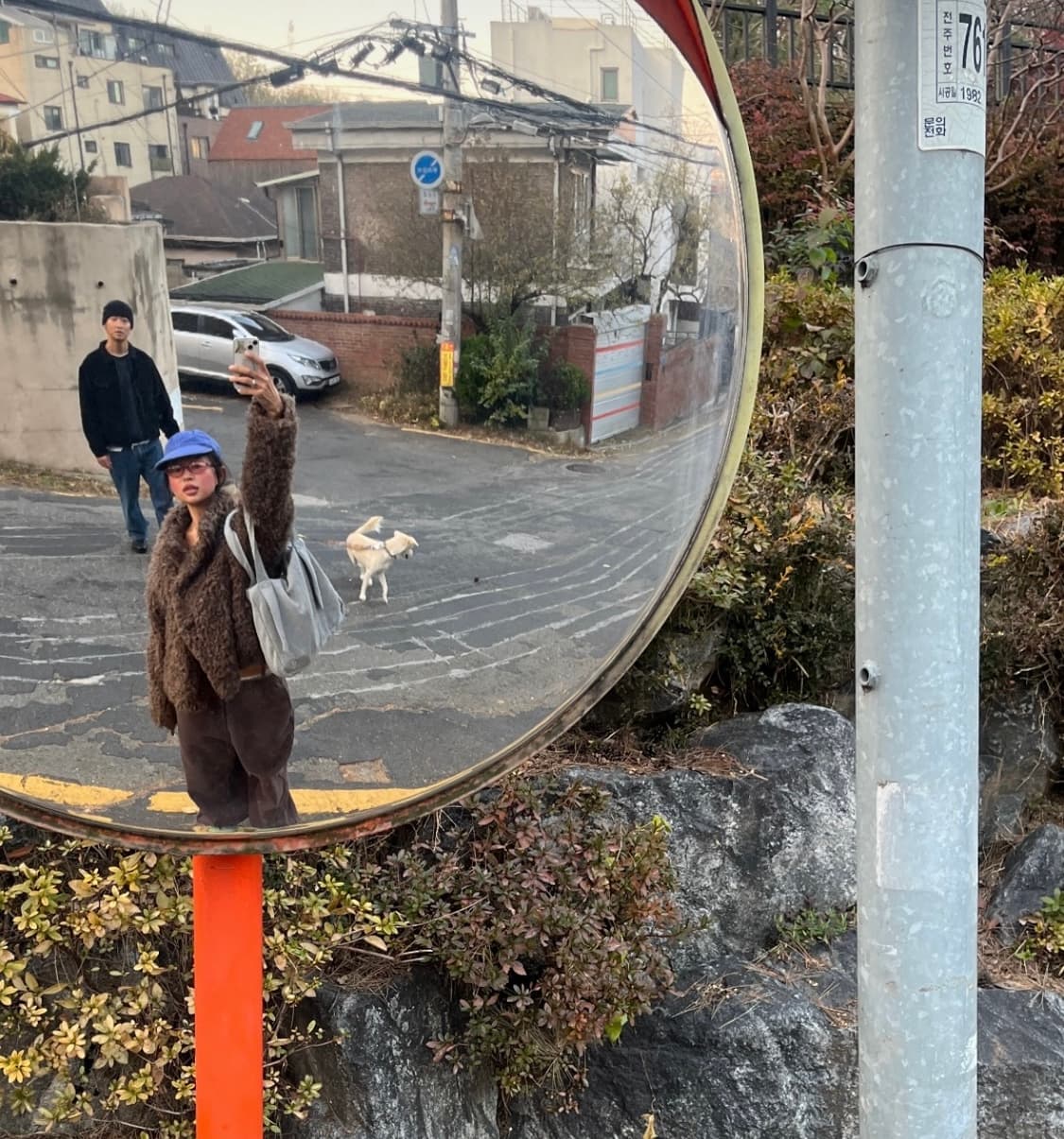 코이세이오 헤어리 퍼 자켓 브라운 COYSEIO JACKET BROWN 상품이미지2