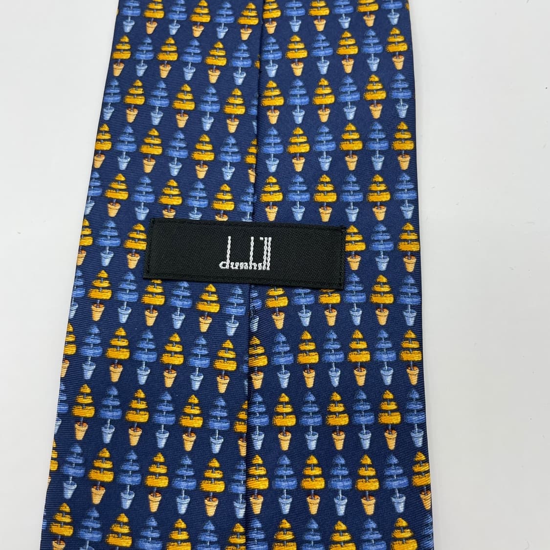 256) (DUNHILL) 던힐 패턴 넥타이 상품이미지5