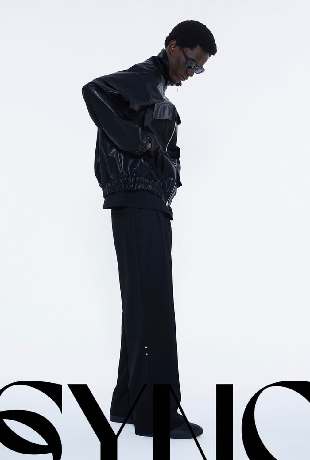 Sync 투턱 리벳 슬랙스 S 상품이미지3