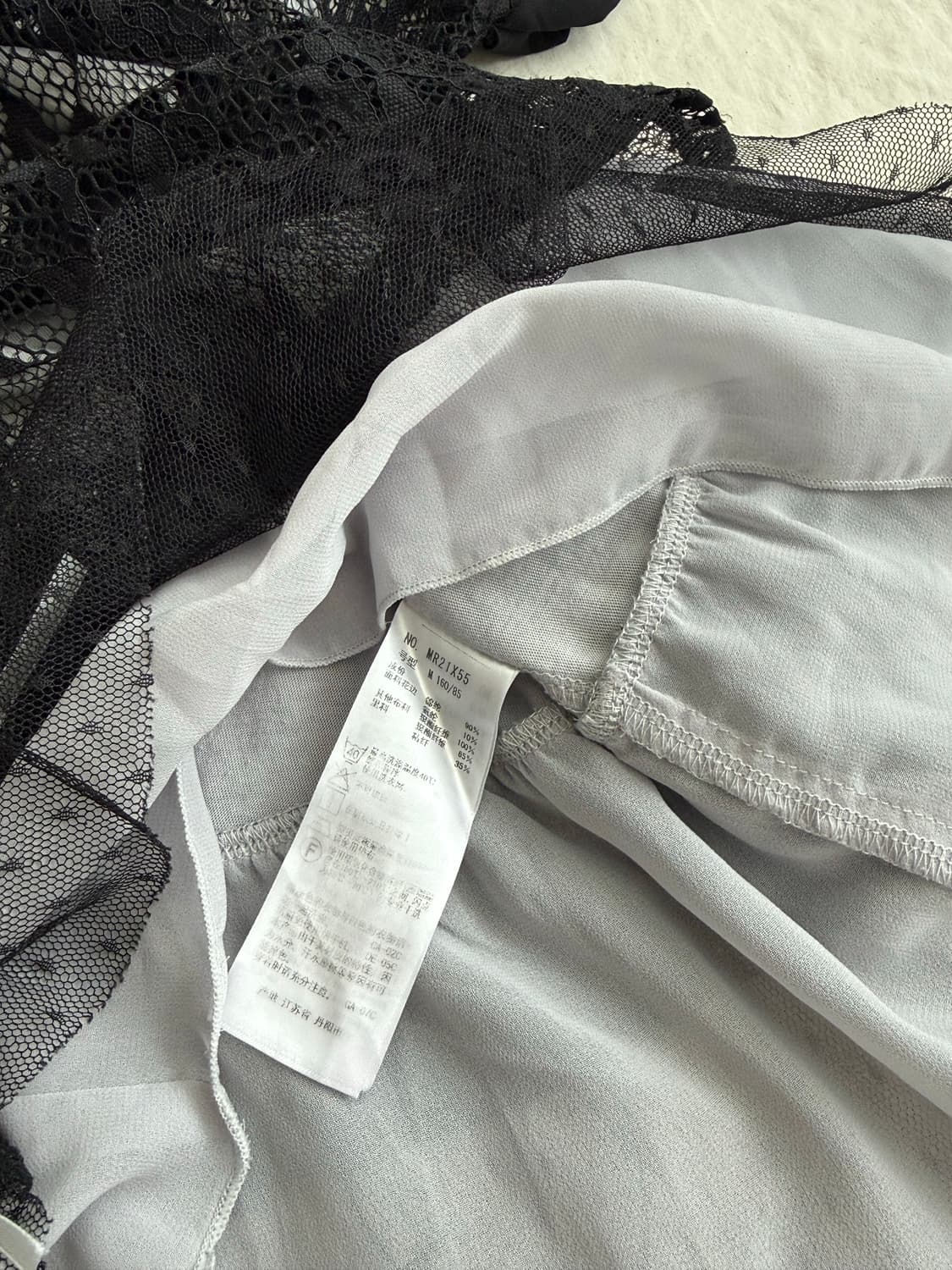 엑시즈팜 러블리 니혼진 레이스 반팔 블라우스 탑 상품이미지8