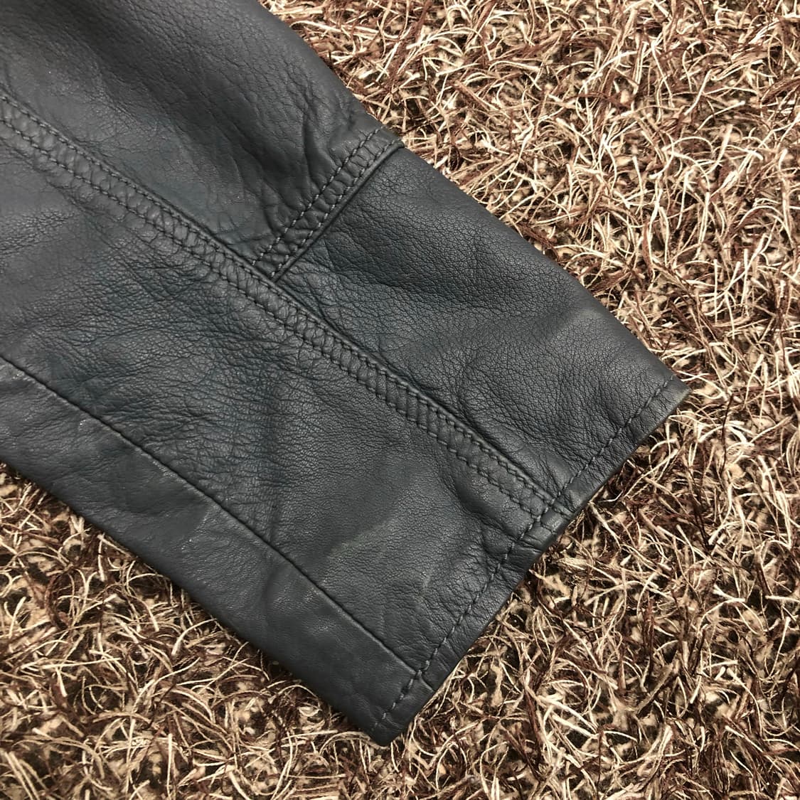 캘빈클라인 양가죽 바이커 레더 가죽 라이더 자켓  상품이미지3