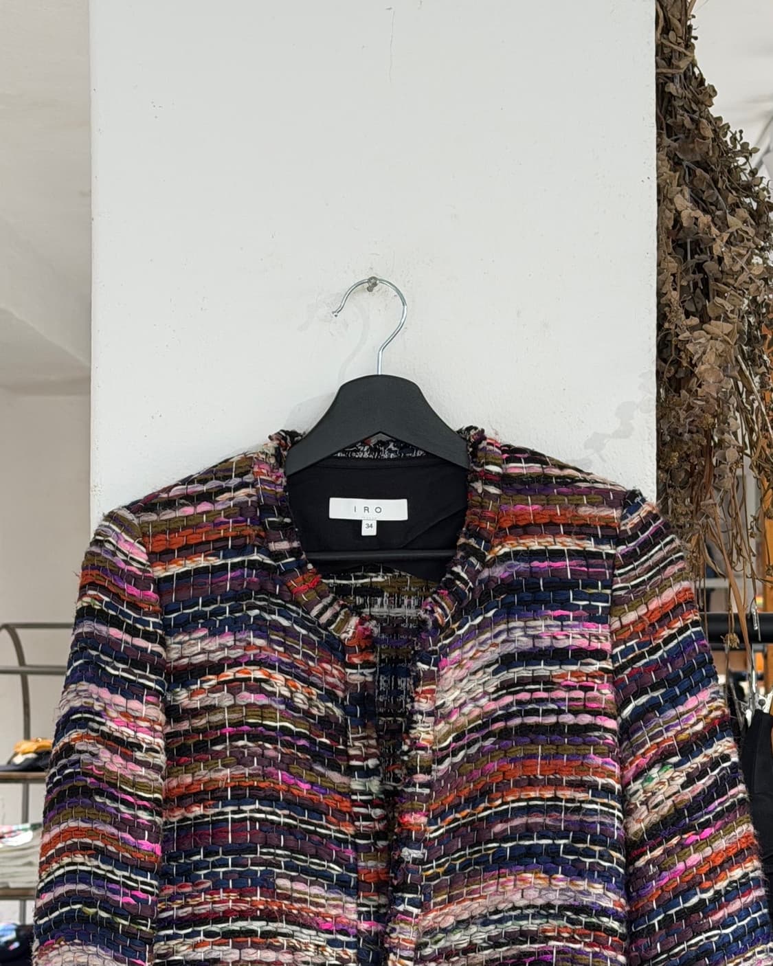 이로 멀티컬러 트위드 울 블렌드 자켓 상품이미지4