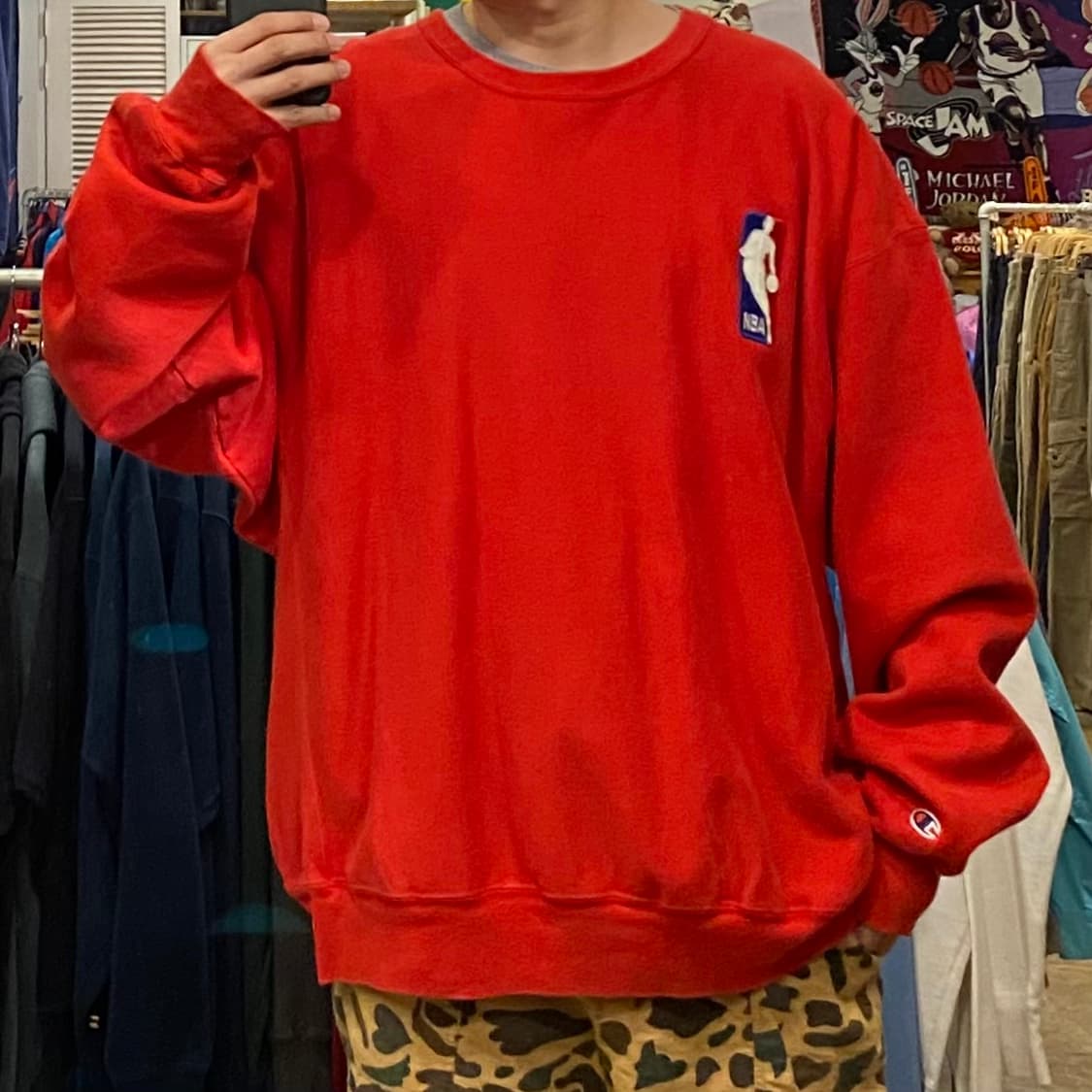 00s USA 챔피온 NBA 리버스위브 맨투맨 상품이미지2