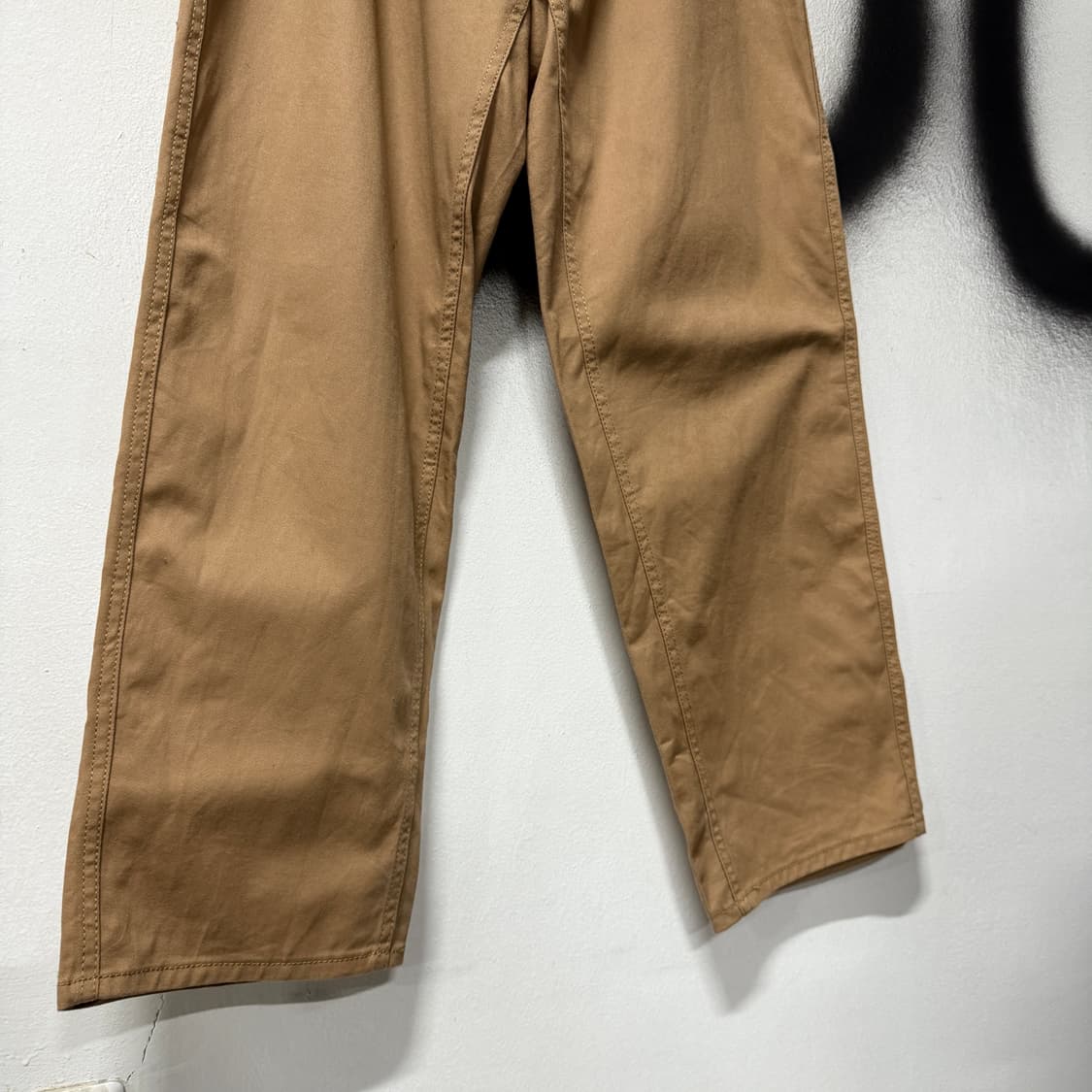 아조바이아조 이태원 스토리 프린팅 코튼 와이드 팬츠 상품이미지4