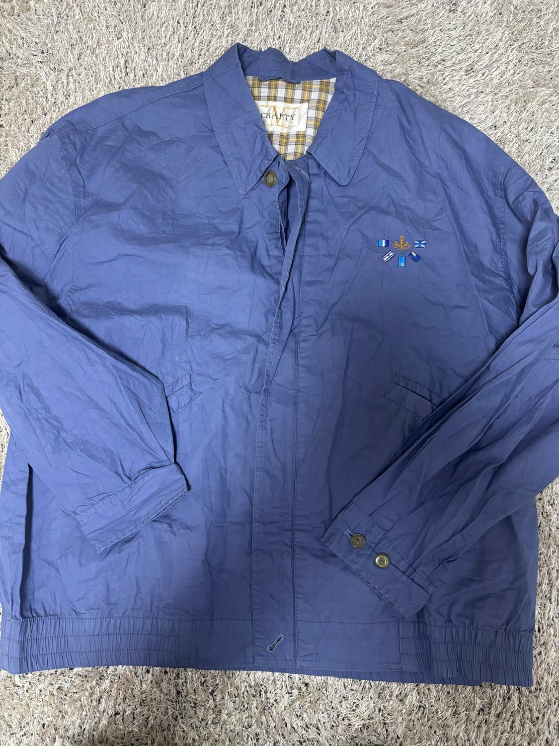 일본판 CRAFTY 바람막이자켓 사이즈 105 상품이미지1