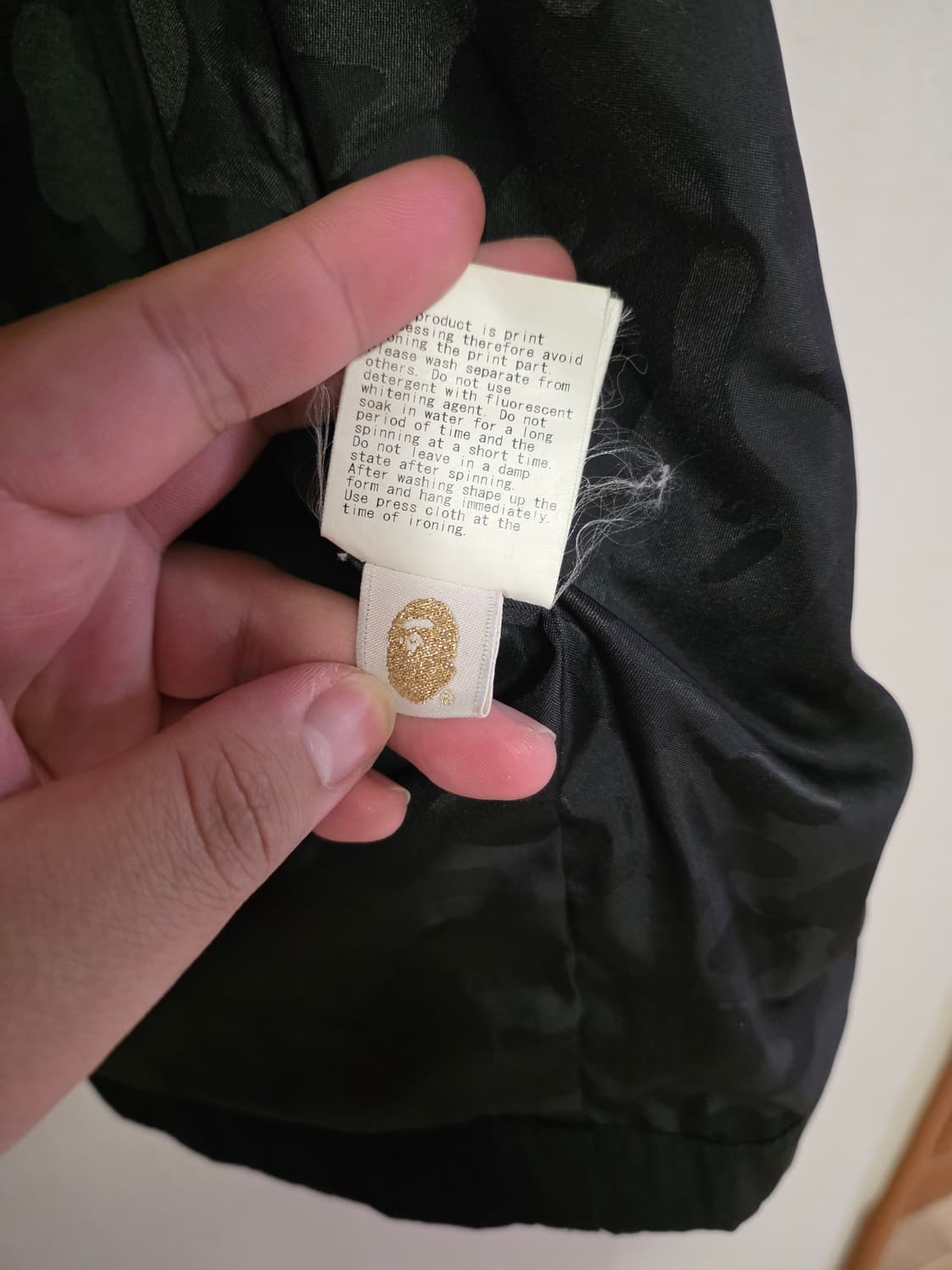 [L] 베이프 미스터베이프 빅사루 코치 자켓 상품이미지9