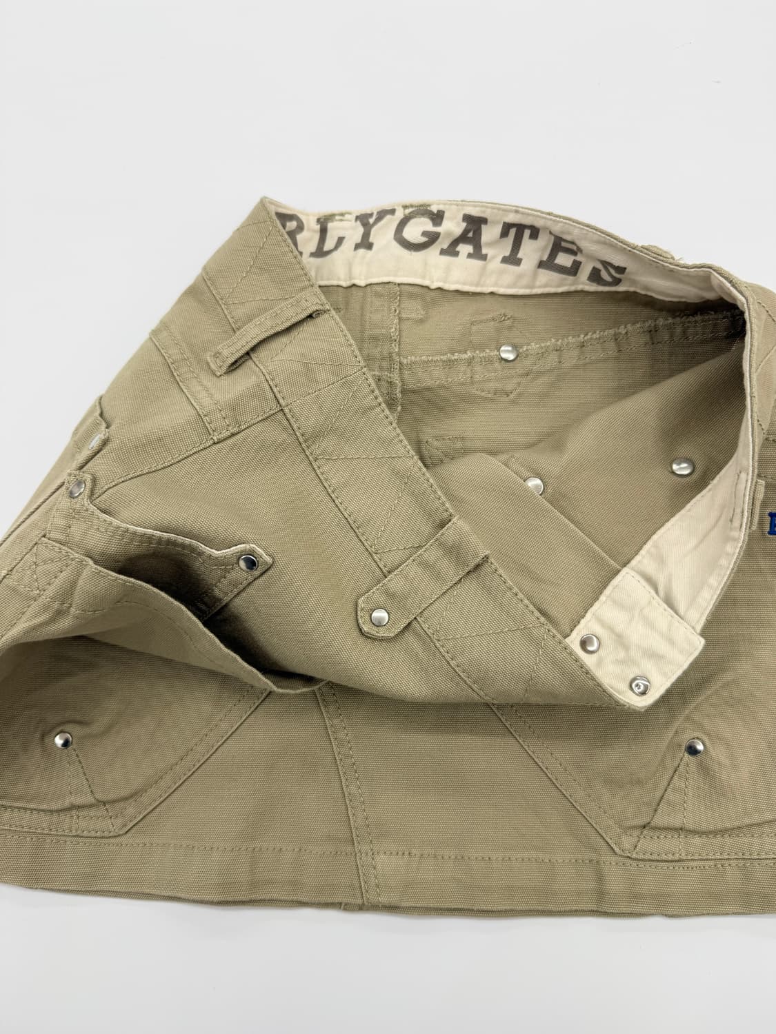 빈티지 PEARLY GATES 카고 미니 스커트 상품이미지4