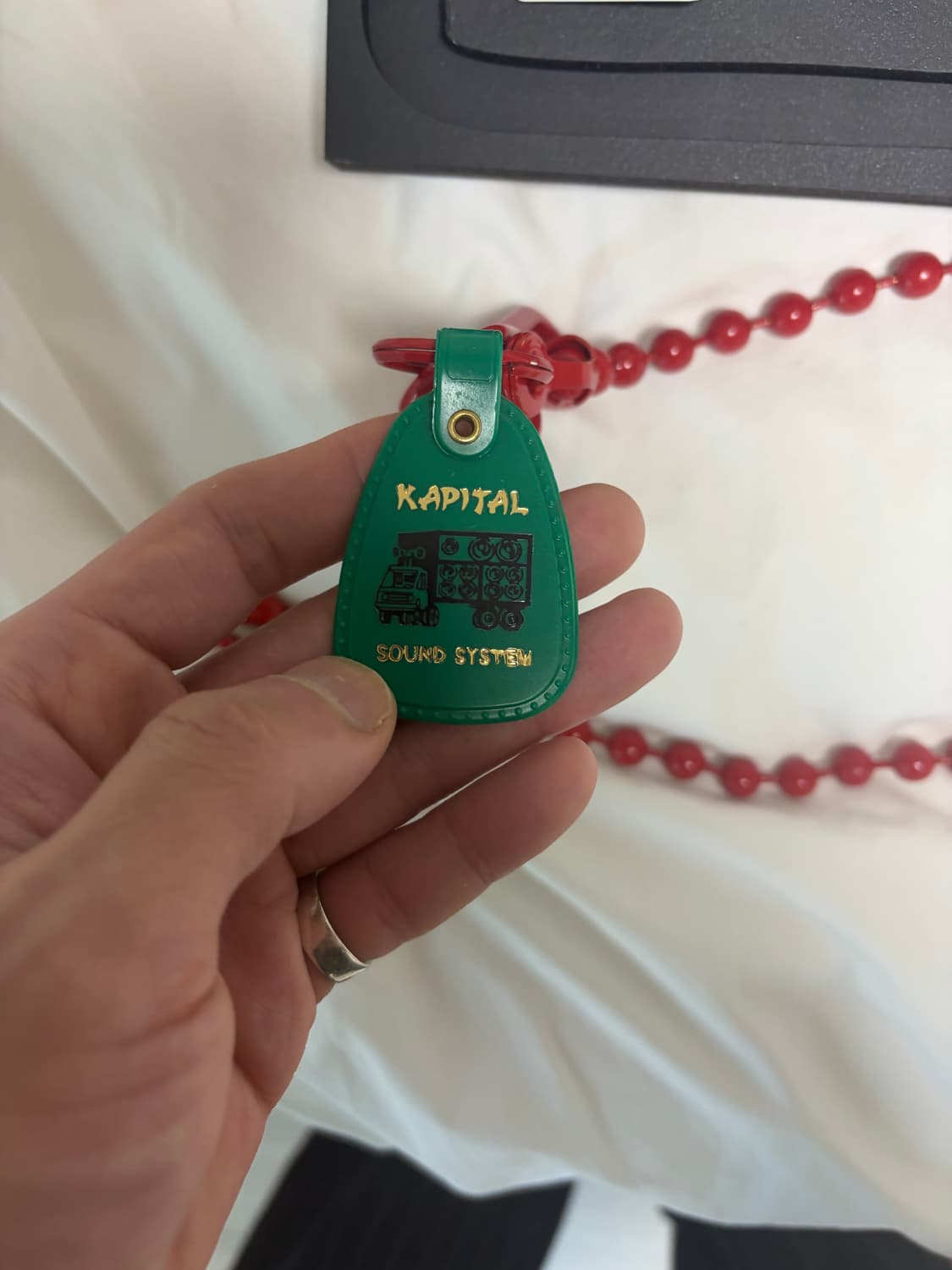 케피탈 볼 월렛 체인 레드 상품이미지6