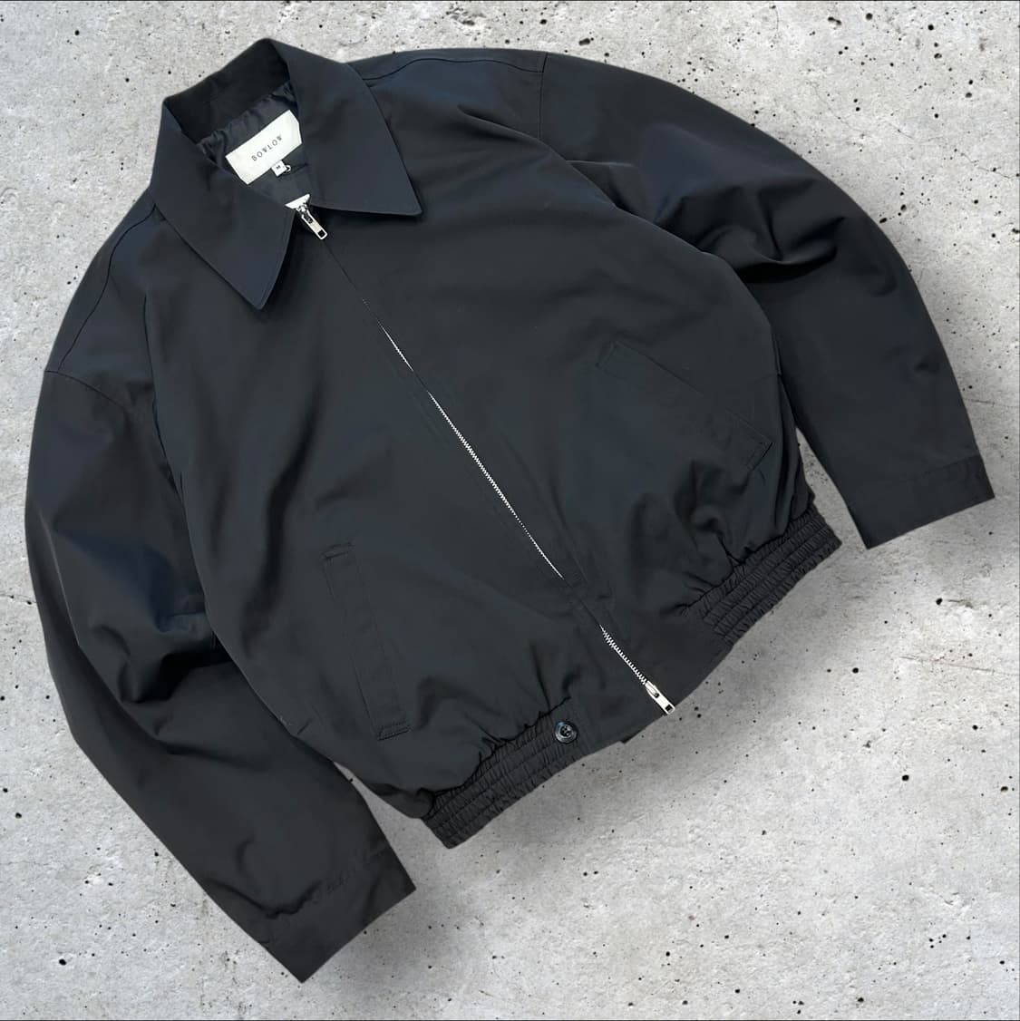 [M] BOWLOW 블랙 Harrington 자켓 B147 상품이미지1