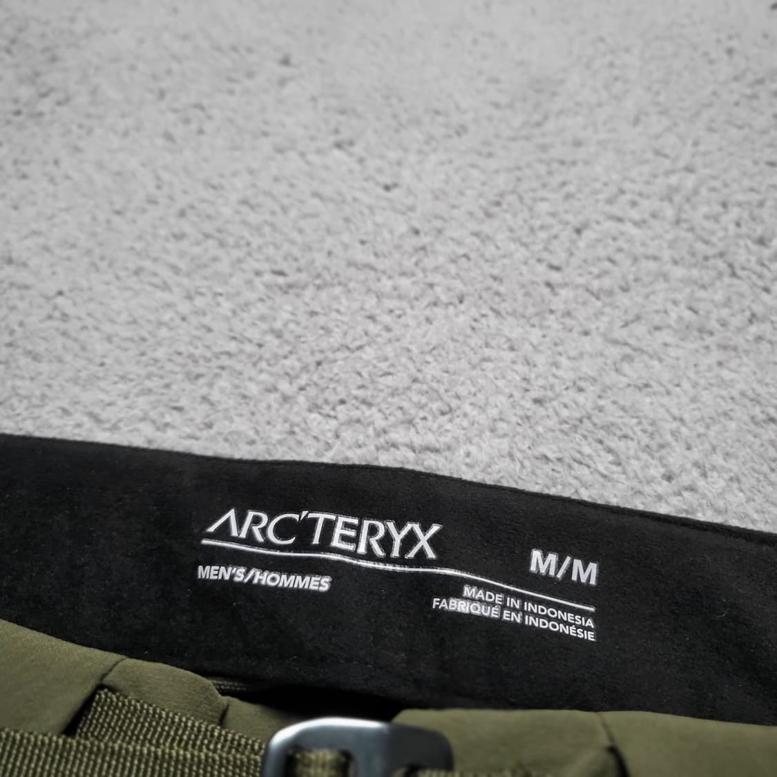 아크테릭스 감마 LT tatsu 카키 팬츠 상품이미지7