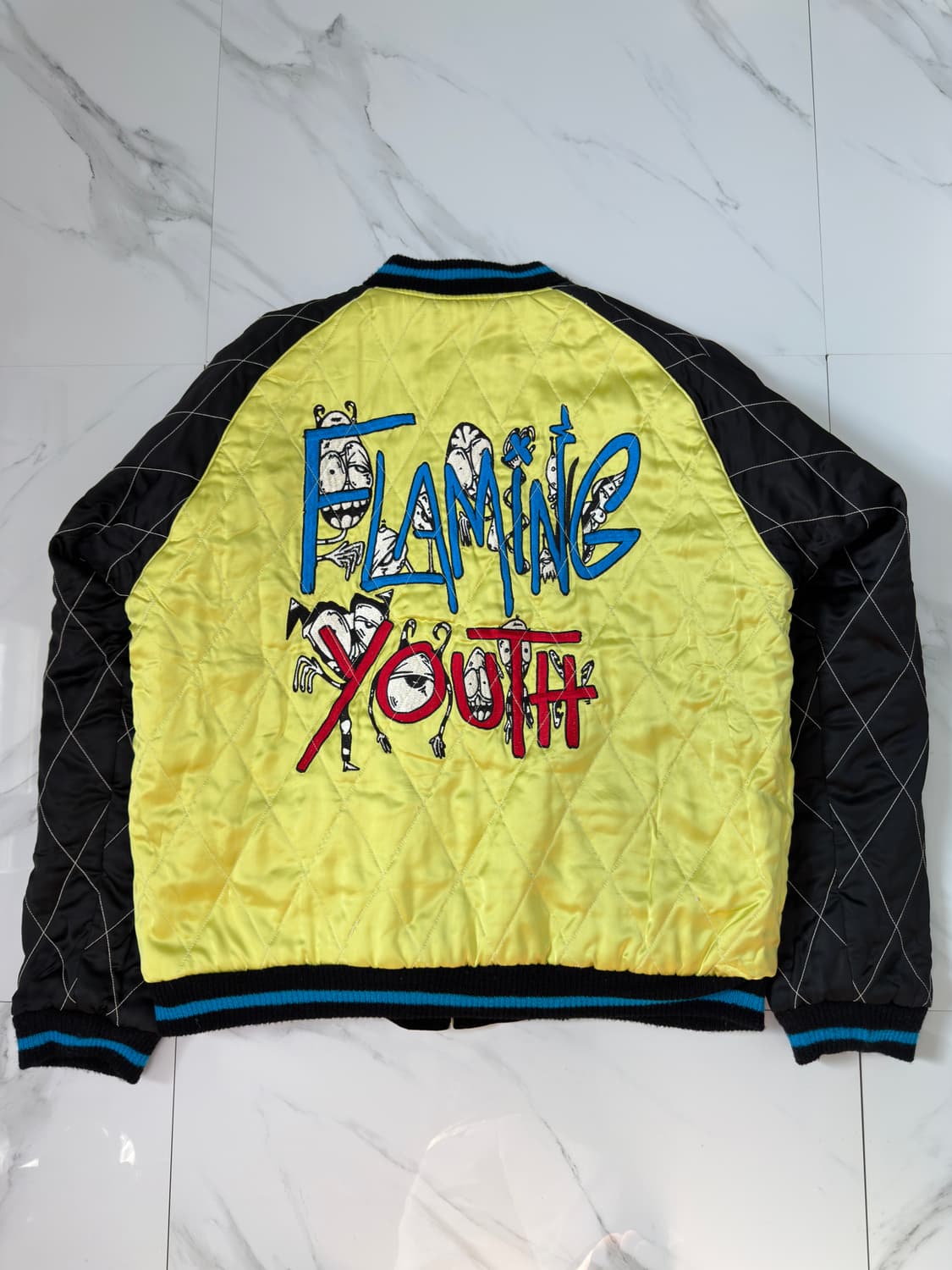 새상품 크롬하츠 매티보이 세메터리 수베니어 스카잔 리버서블 자켓 2XL 상품이미지5