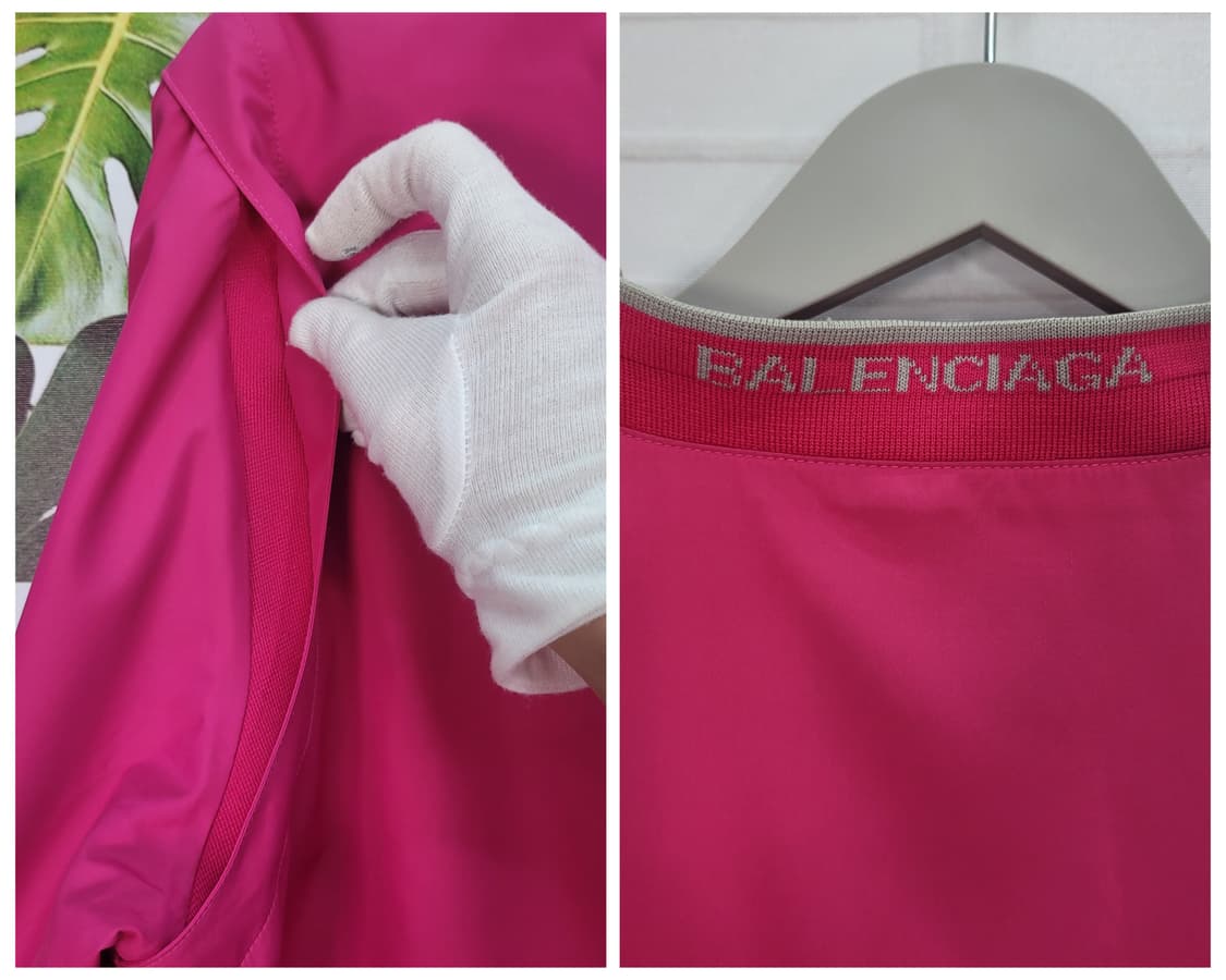 90s 발렌시아가 브이넥 웜업 바람막이 맨투맨 긴팔 티셔츠 100사이즈 상품이미지7