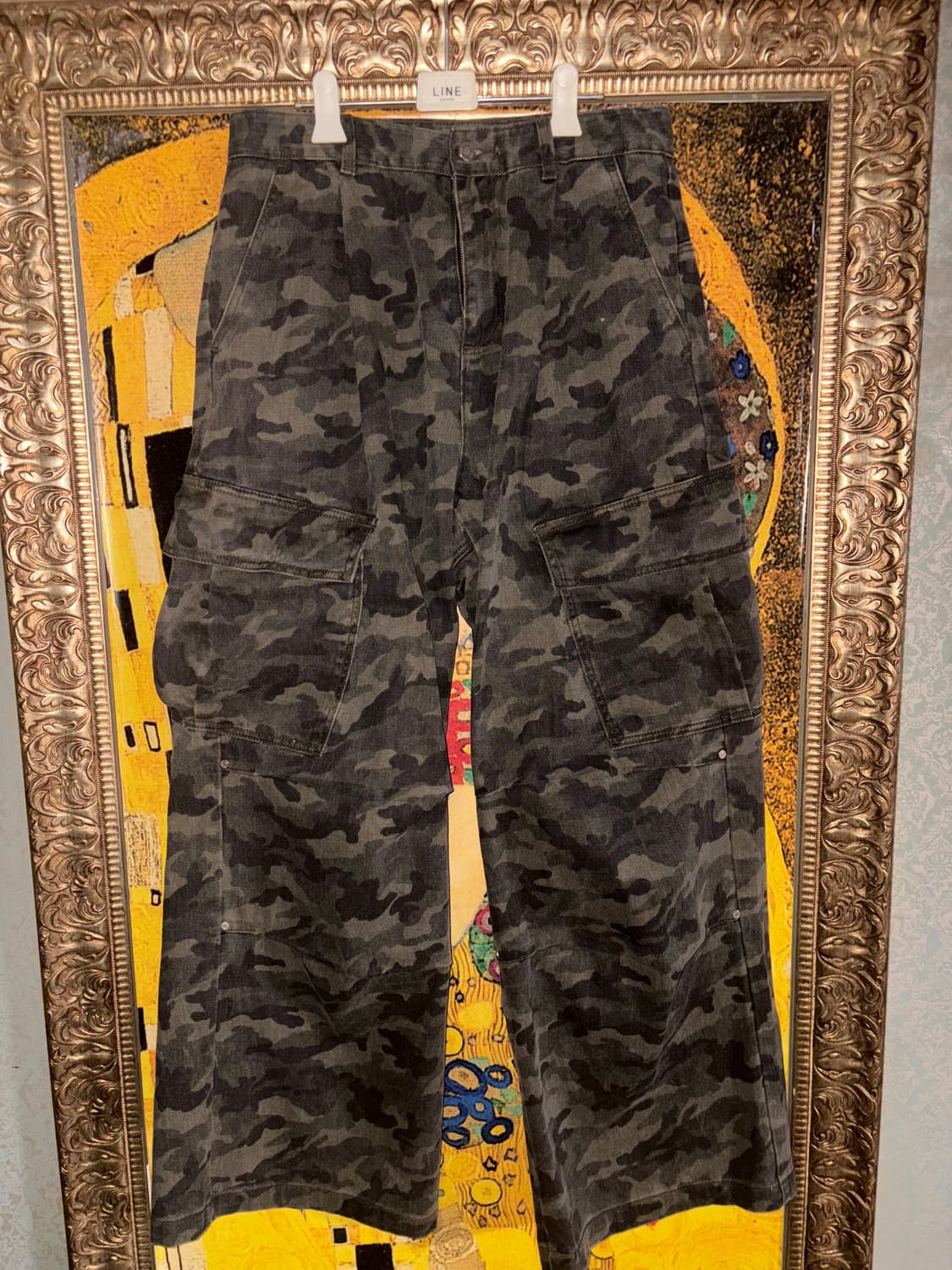 AVANDRESS side big cargo pants camo 상품이미지1