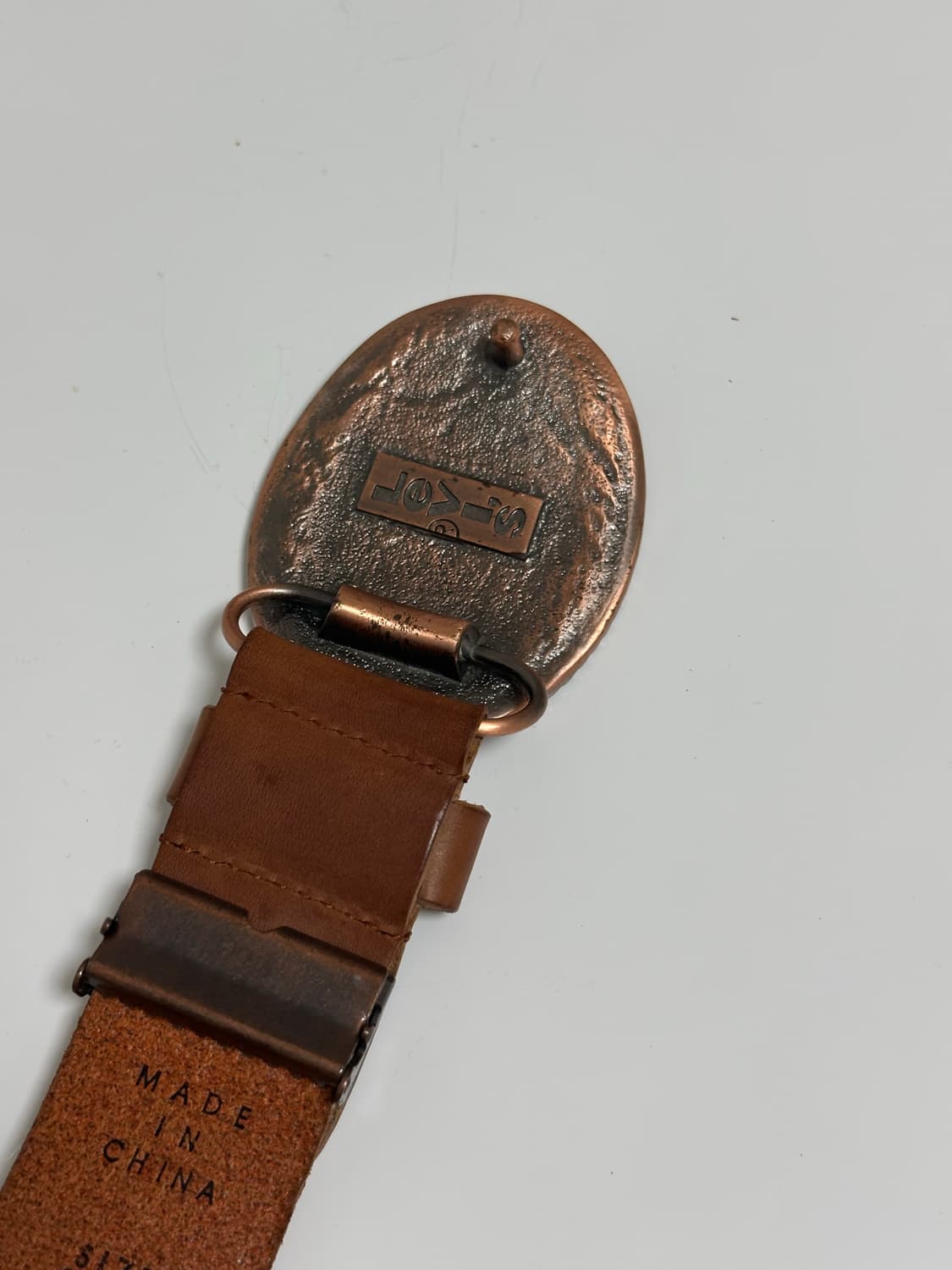 리바이스 웨스턴 빈티지 가죽 벨트 상품이미지2