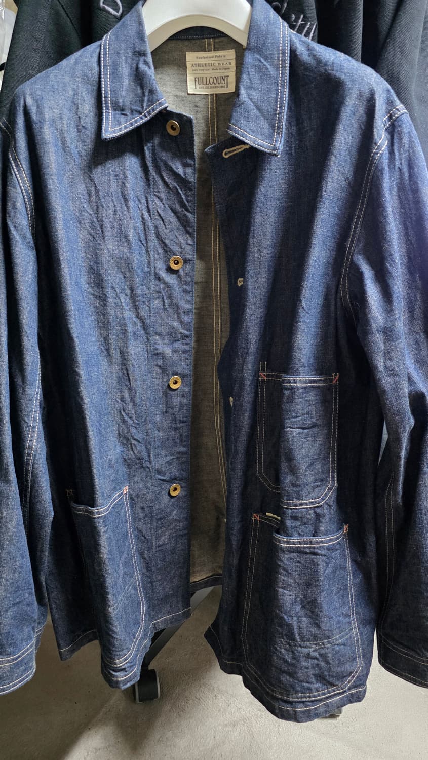 풀카운트 데님 초어 자켓 42사이즈 상품이미지1