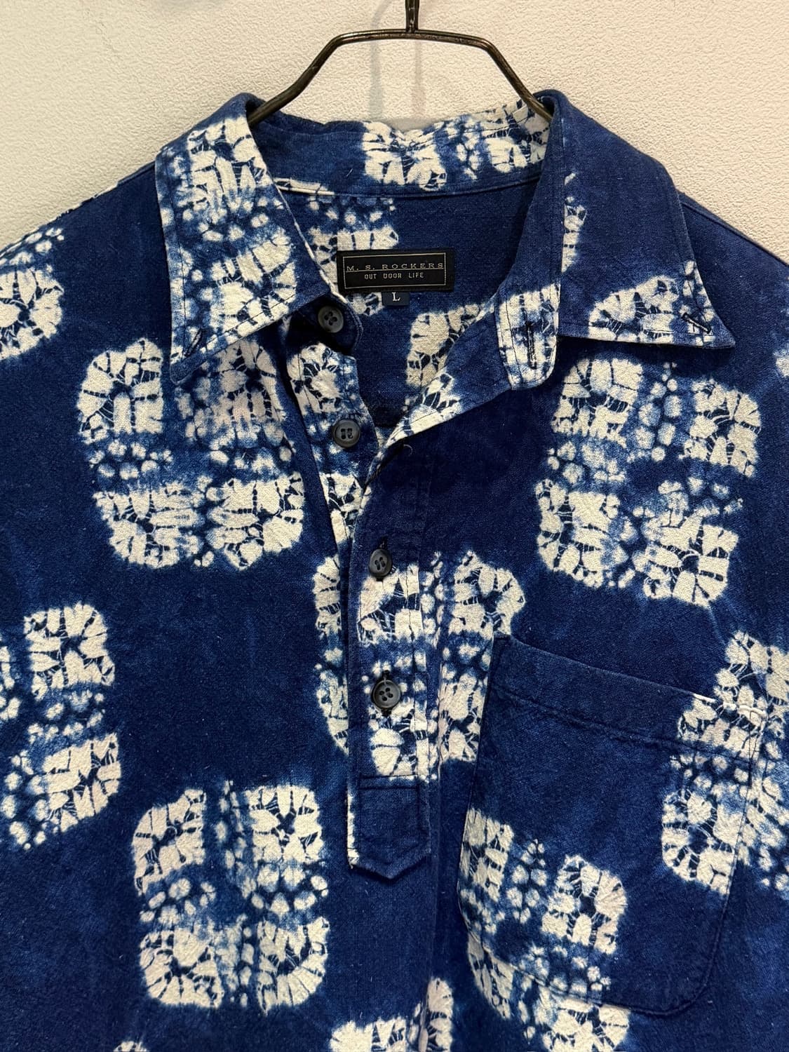 M.S. ROCKERS Indigo Pullover Shirt 상품이미지3