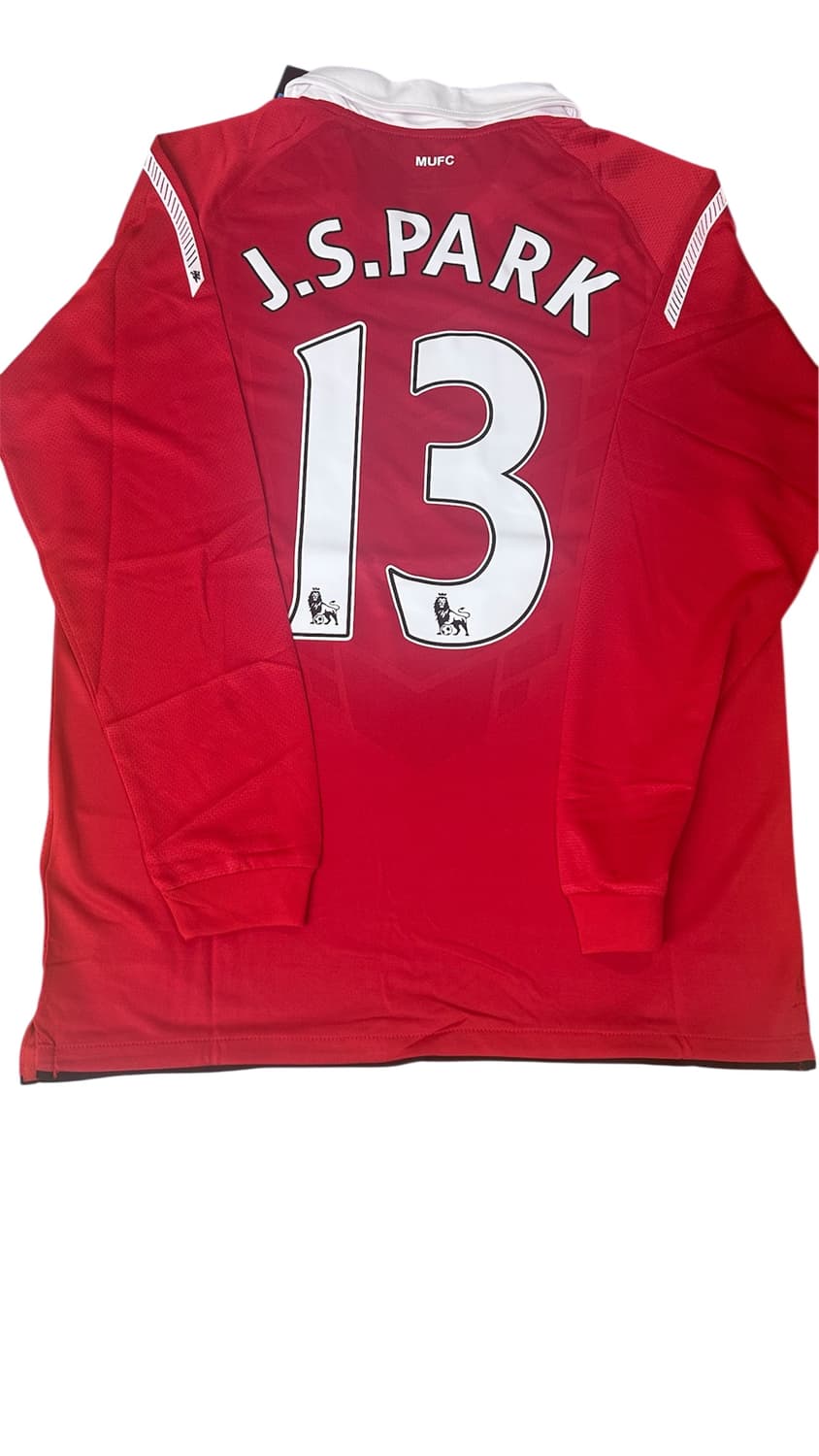 10-11 맨유 홈 박지성 유니폼 긴팔 상품이미지2