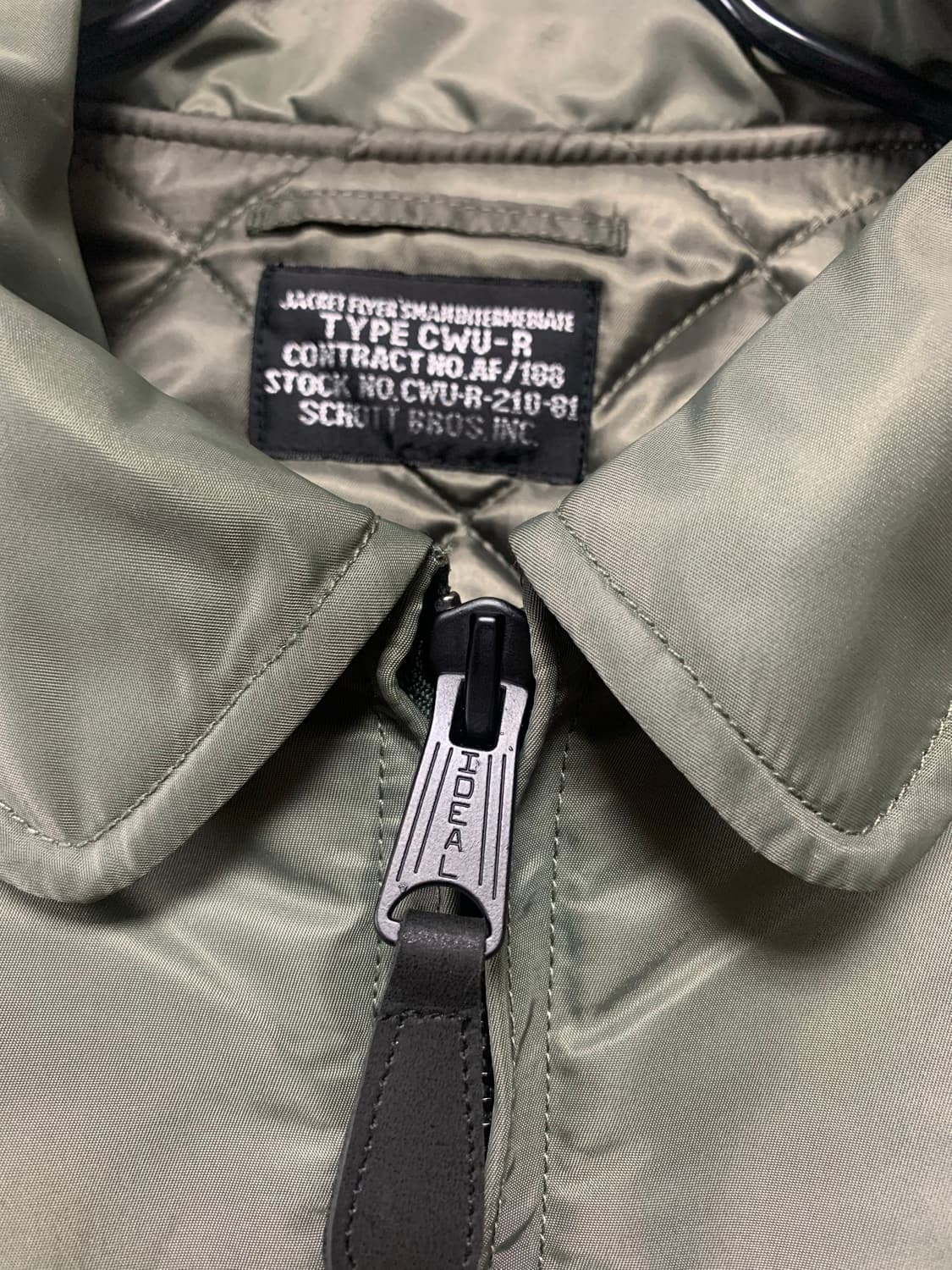 쇼트nyc cwu 항공 자켓 상품이미지5