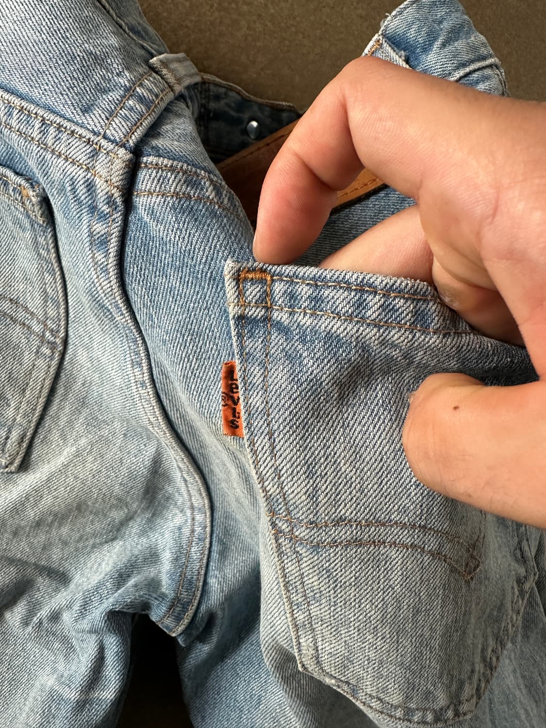 Levis orange tab 517 부츠컷 데님 팬츠 27inch 상품이미지3