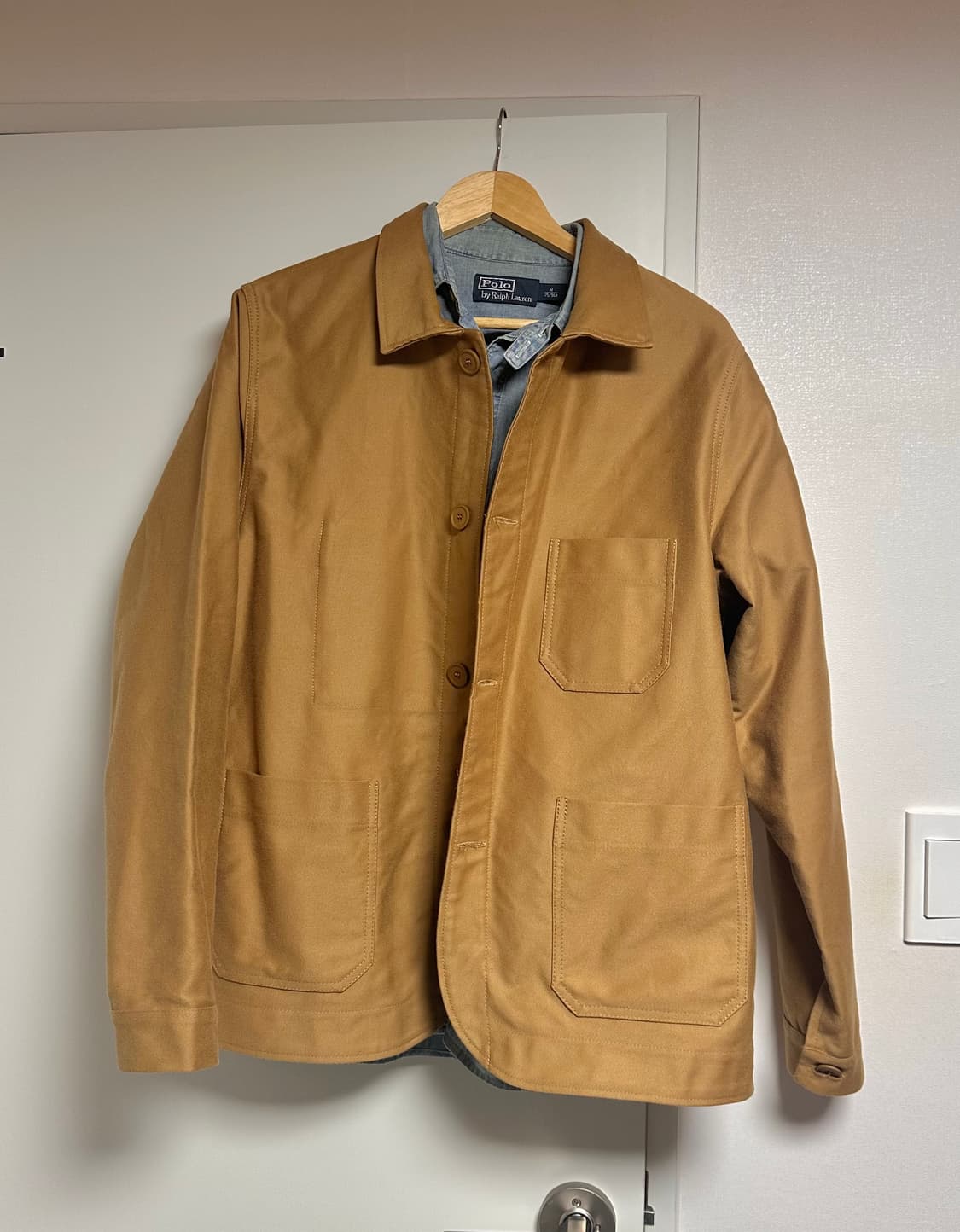 블루드쇼프 몰스킨 프렌치 워크자켓 L(105) 상품이미지3