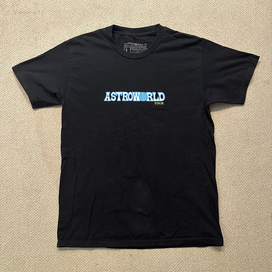 트래비스 스캇 아스트로월드 투어 공식 머천 티셔츠 상품이미지4
