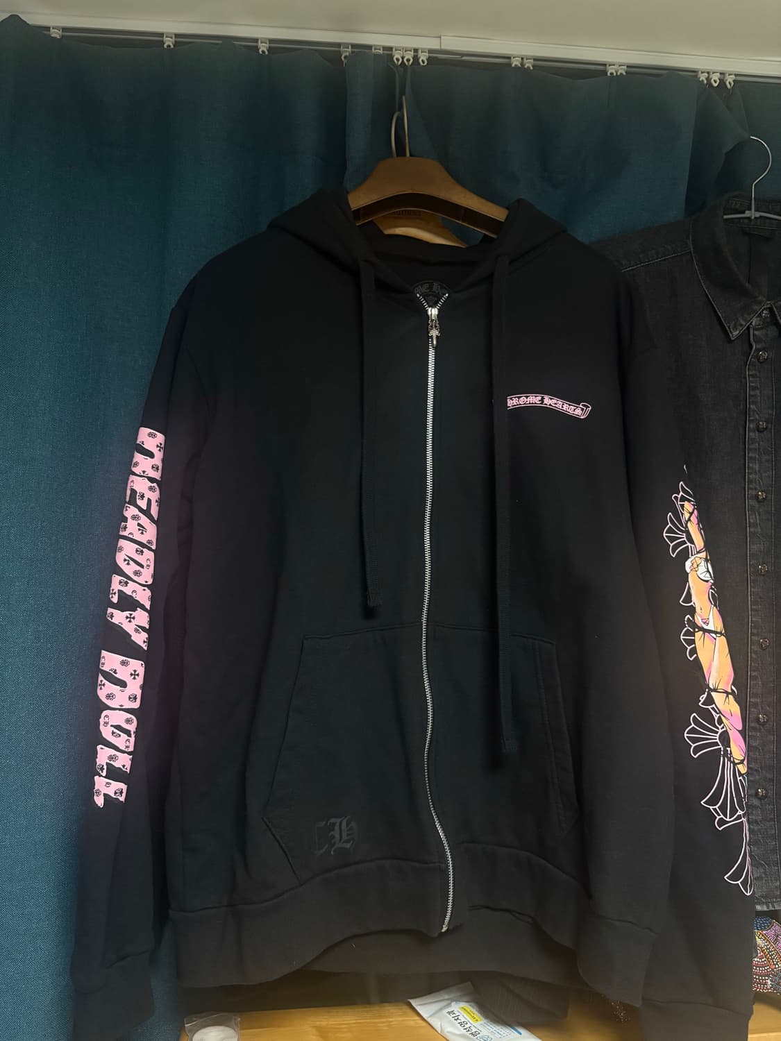 [L]크롬하츠 데들리돌 후드집업 상품이미지2