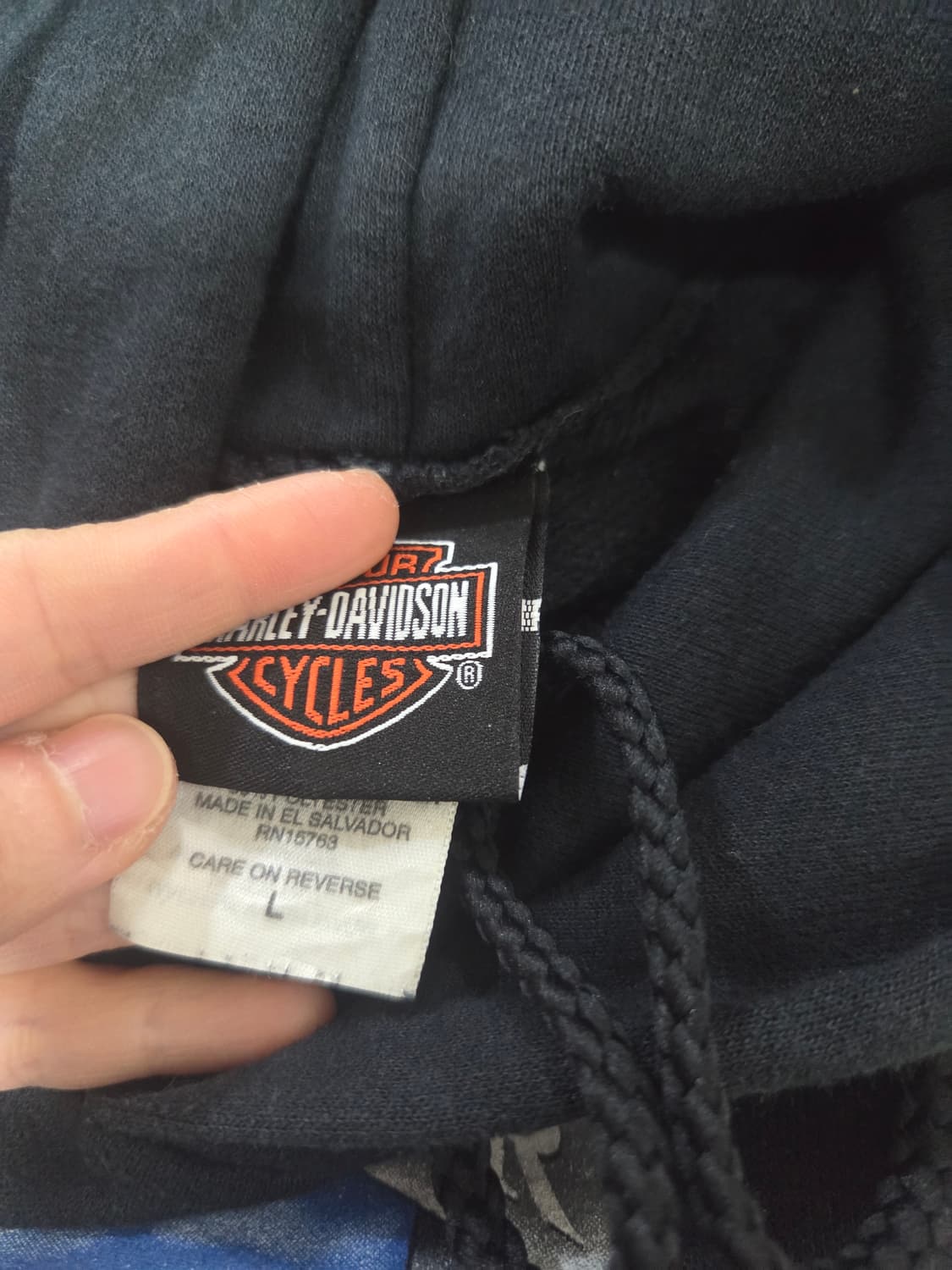 할리데이빈슨 할리데이비슨 L 사이즈 후드 상품이미지3