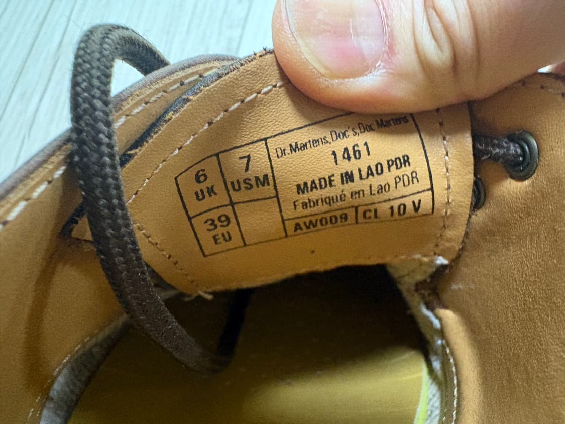 닥터마틴 1461 3홀 크레이지홀스 250 상품이미지7