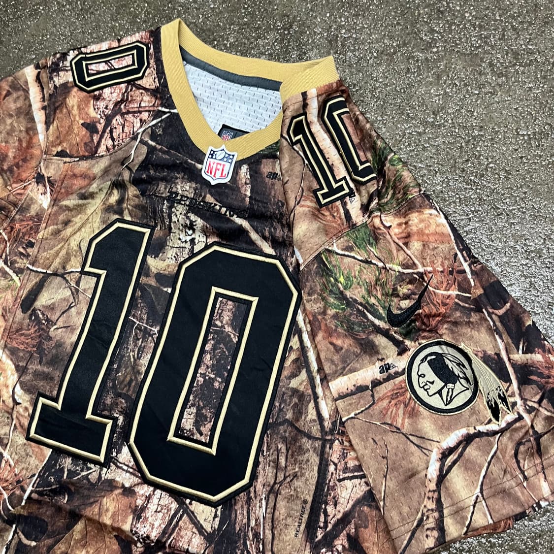 NFL 워싱턴 레드스킨스 리얼트리 져지 (100) 상품이미지2