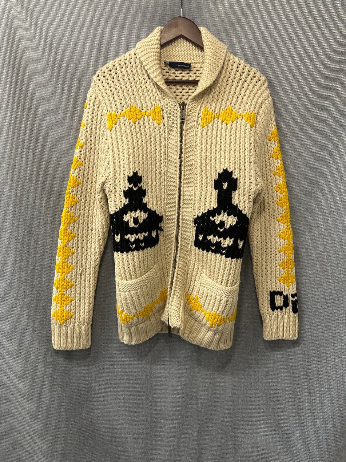 DSQUARED2 집업 니트 가디건 (코위찬 스타일) 상품이미지1