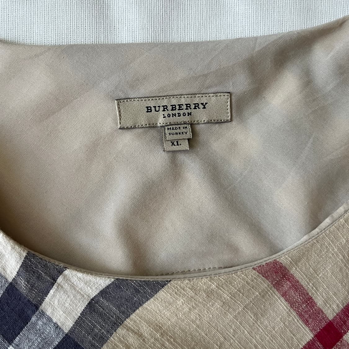 BURBERRY Beige Check one-piece  상품이미지10