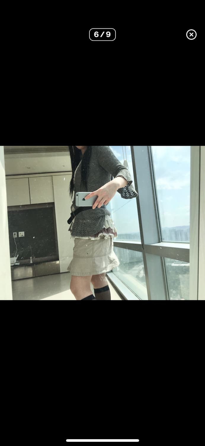 Vintage Cargo midi skirt 상품이미지5
