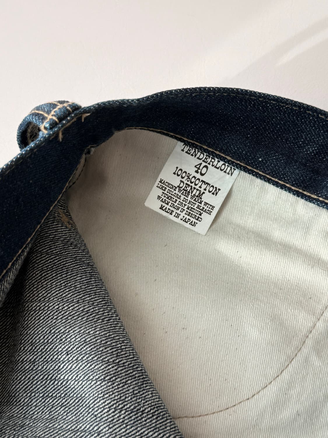 텐더로인 셀비지 데님 상품이미지4