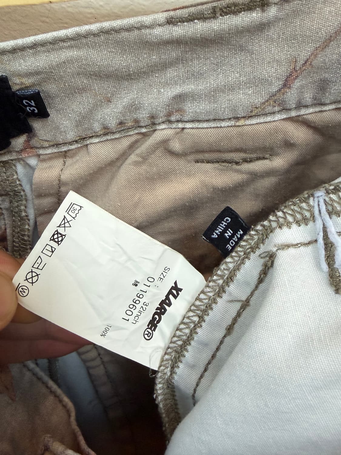 XLARGE 엑스라지 리얼트리 팬츠 32 상품이미지5