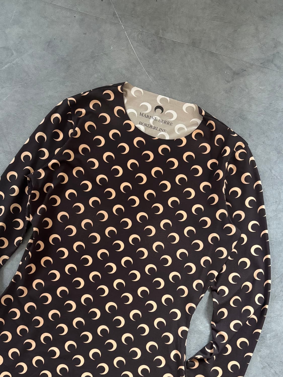 MARINE SERRE 마린세르 문 저지 스킨 탑 상품이미지6