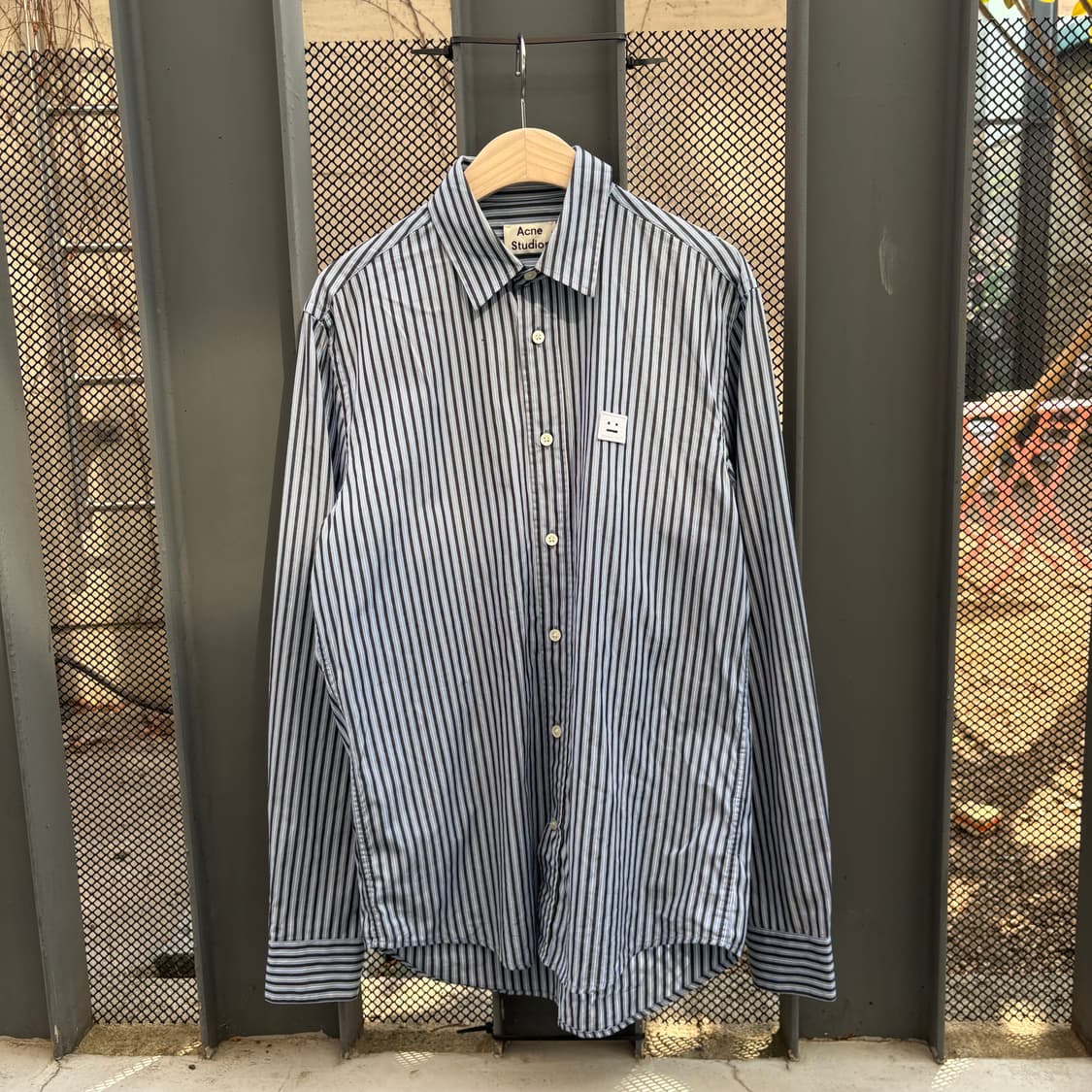 아크네 스튜디오 제프리 스트라이프 셔츠 상품이미지1