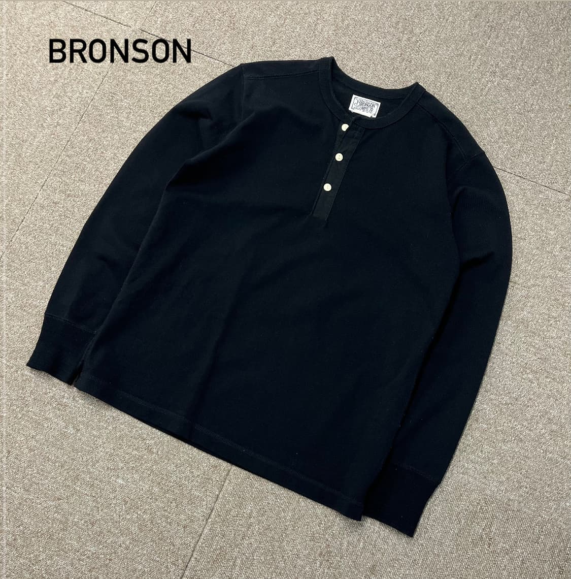 브론슨 헨리넥 긴팔 상품이미지1