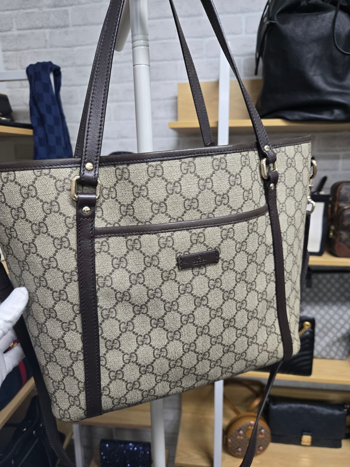 [특가][정품]구찌 시그니처 토트 숄더백 상품이미지2