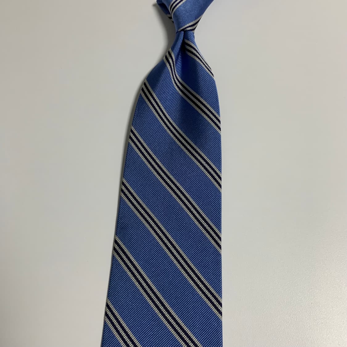 브룩스브라더스 스트라이프 명품넥타이 100실크 8cm A등급 상품이미지8