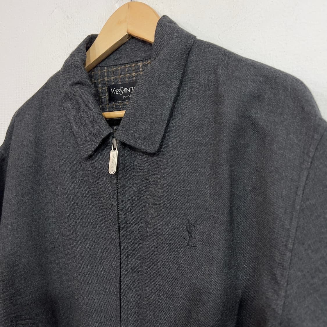 입생로랑 아카이브 울 스윙자켓 상품이미지4