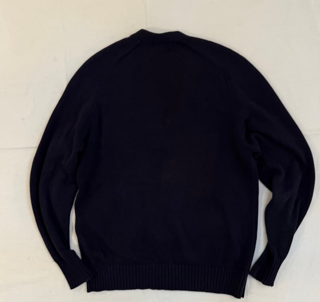 90s 폴로 랄프로렌 코튼 가디건 네이비 상품이미지4