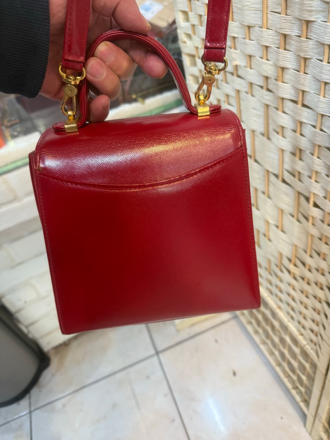 정품 꾸레쥬 2way백 팝니다 상품이미지4