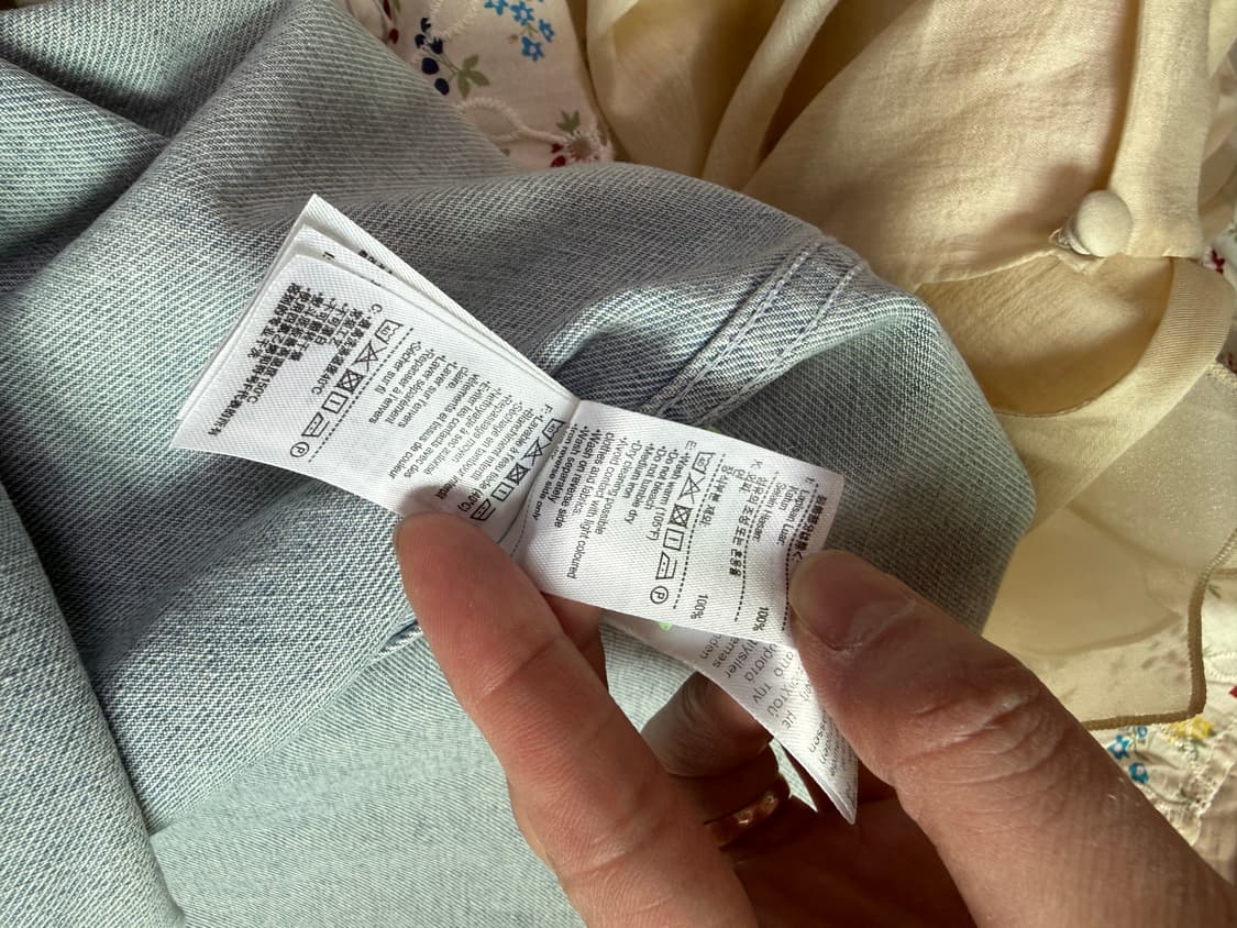 라코스테 남성 데님 셔츠 FR 42/US L 상품이미지1